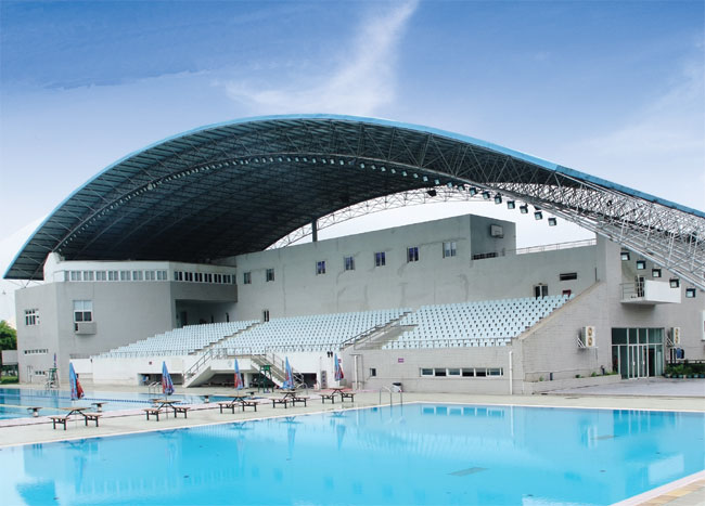 榆林游泳馆网架